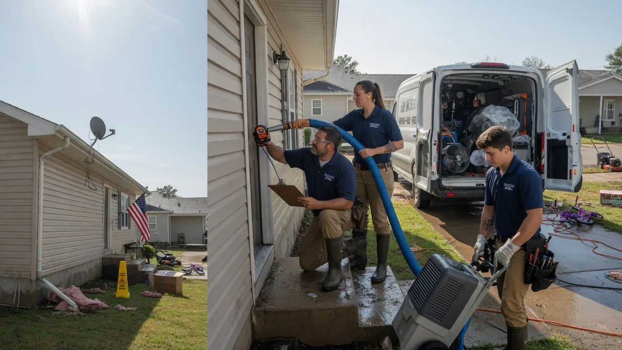 Ceiling Water Damage Restoration in Mississippi near me
