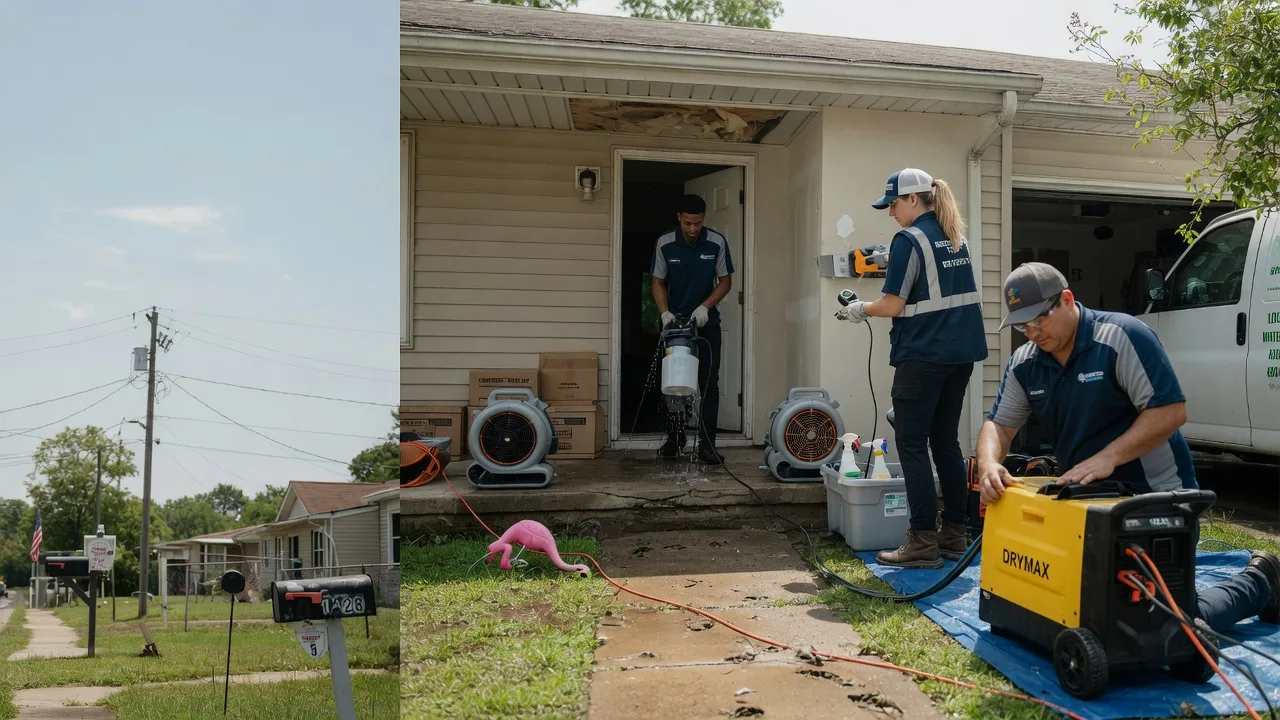Storm Damage Water Removal in Mississippi near me